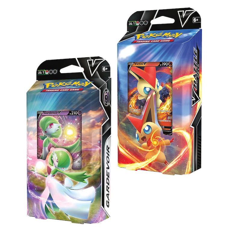 Pokemon TCG: Victini & Gardevoir V Battle Desk