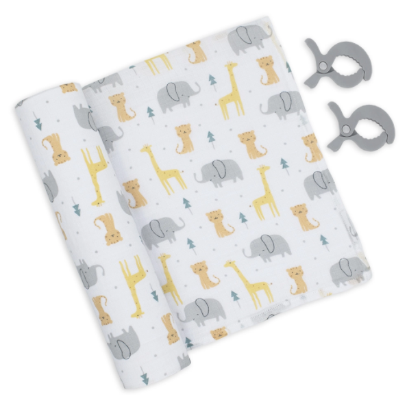 Muslin Wrap and Pram Pegs