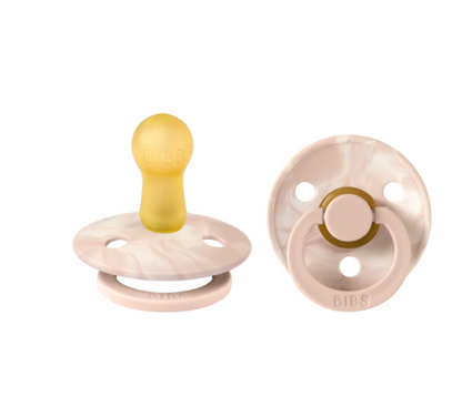 Round Pacifier Dummies Size 1 (0-6 Months) - 2pk
