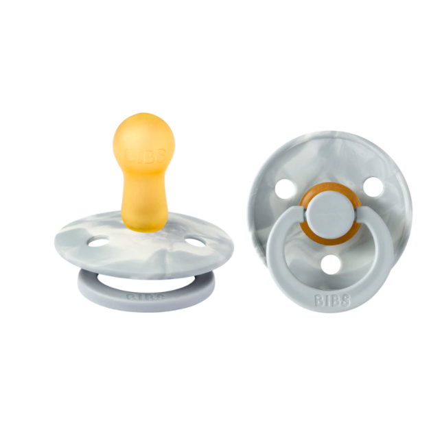 Round Pacifier Dummies Size 1 (0-6 Months) - 2pk