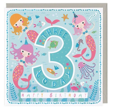 Whistlefish Age card with foil