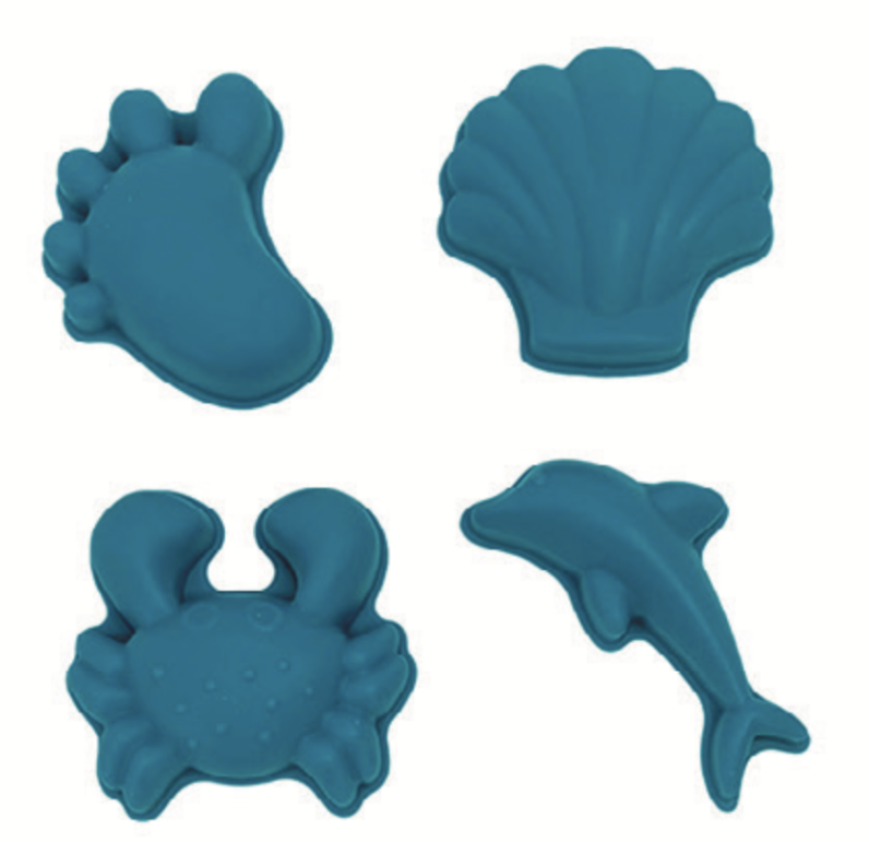 Scrunch Footprint Moulds