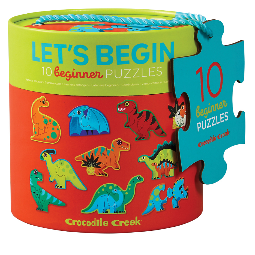 Let's Begin Puzzle 2 piece -  Dinosaurs