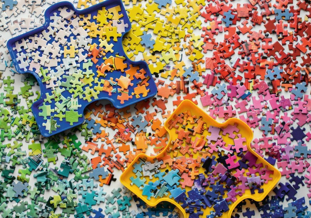 1000 pc Puzzle - The Puzzler's Palette