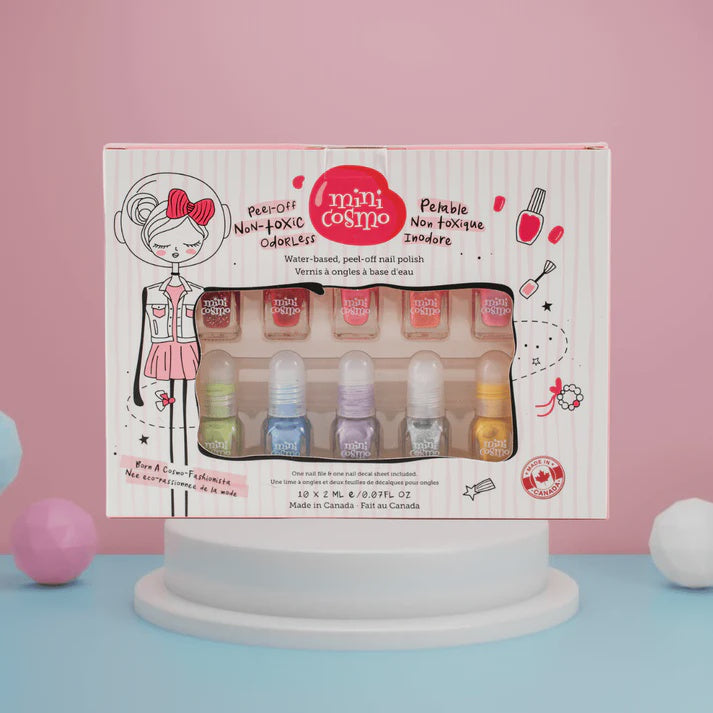 Rainbow Nail Polish Set