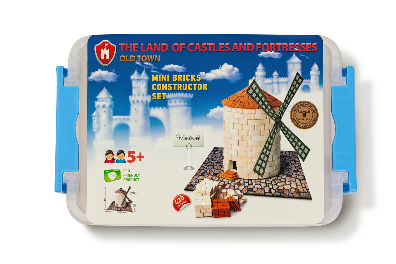 Mini Brick Construction Set - Windmill
