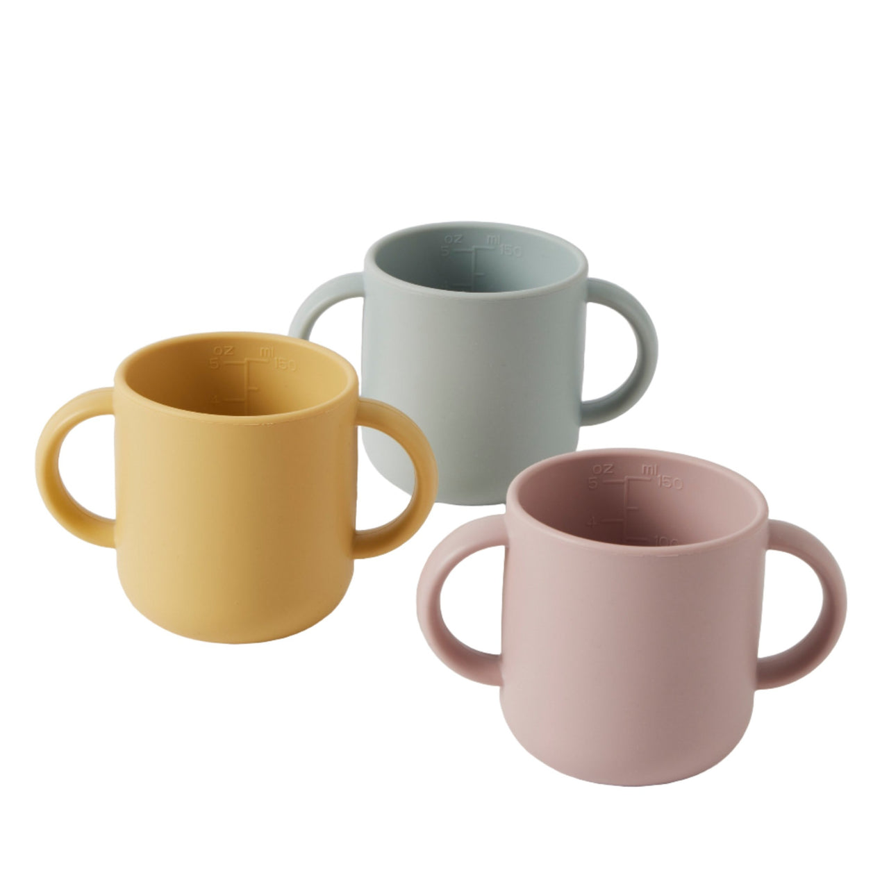 Henny Silicone 2 Handle Cup - Assorted