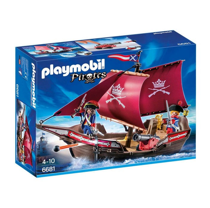 Pirates - Soldiers Cannon Boat 6681