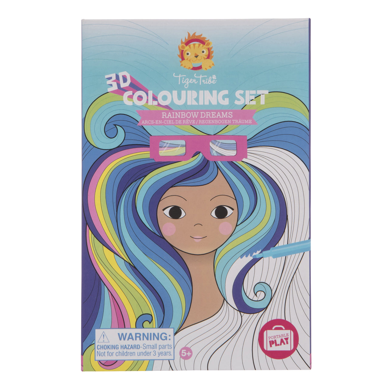 3D Colouring Set - Rainbow Dreams