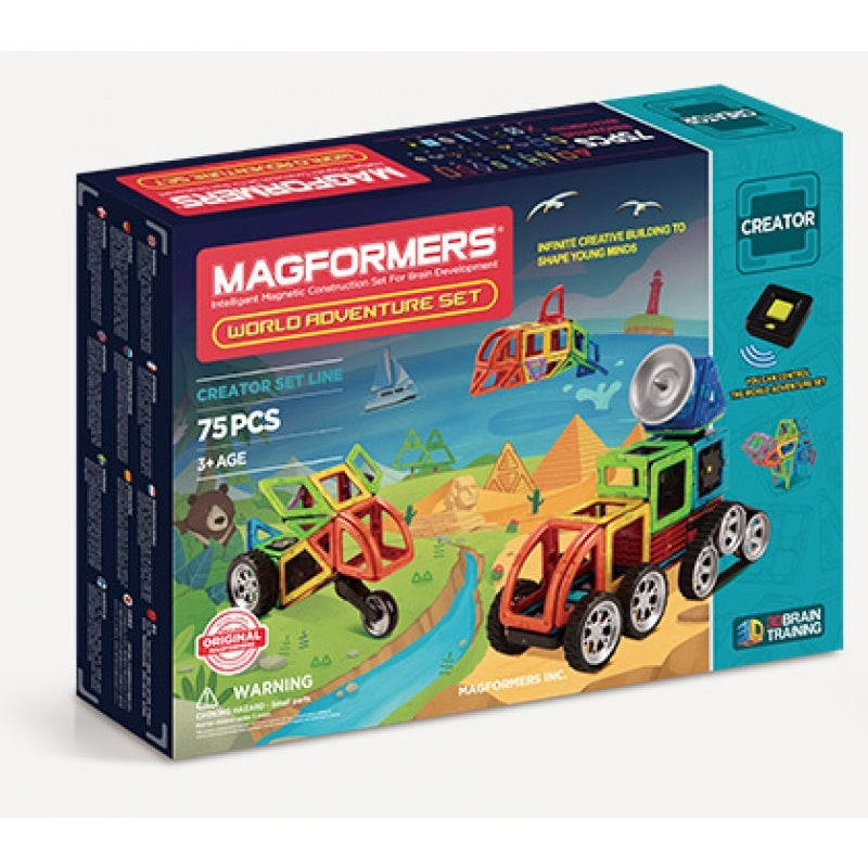 Magformers World Adventure Set (75 pcs)