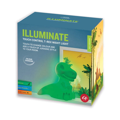 Illuminate T-Rex Night Light - Touch Control