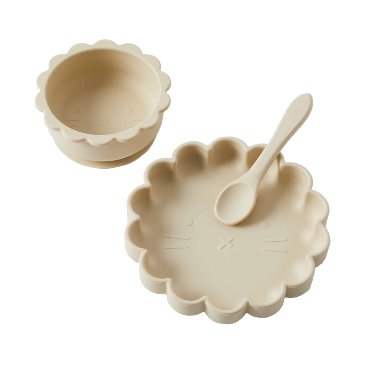 Henny Silicone 3pc Dining Set