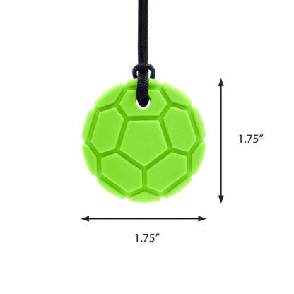Chewlery - Soccer Ball Chew Necklace
