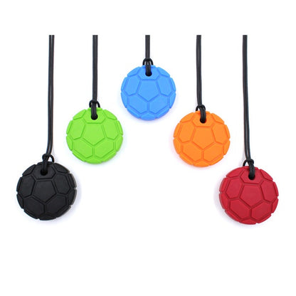 Chewlery - Soccer Ball Chew Necklace