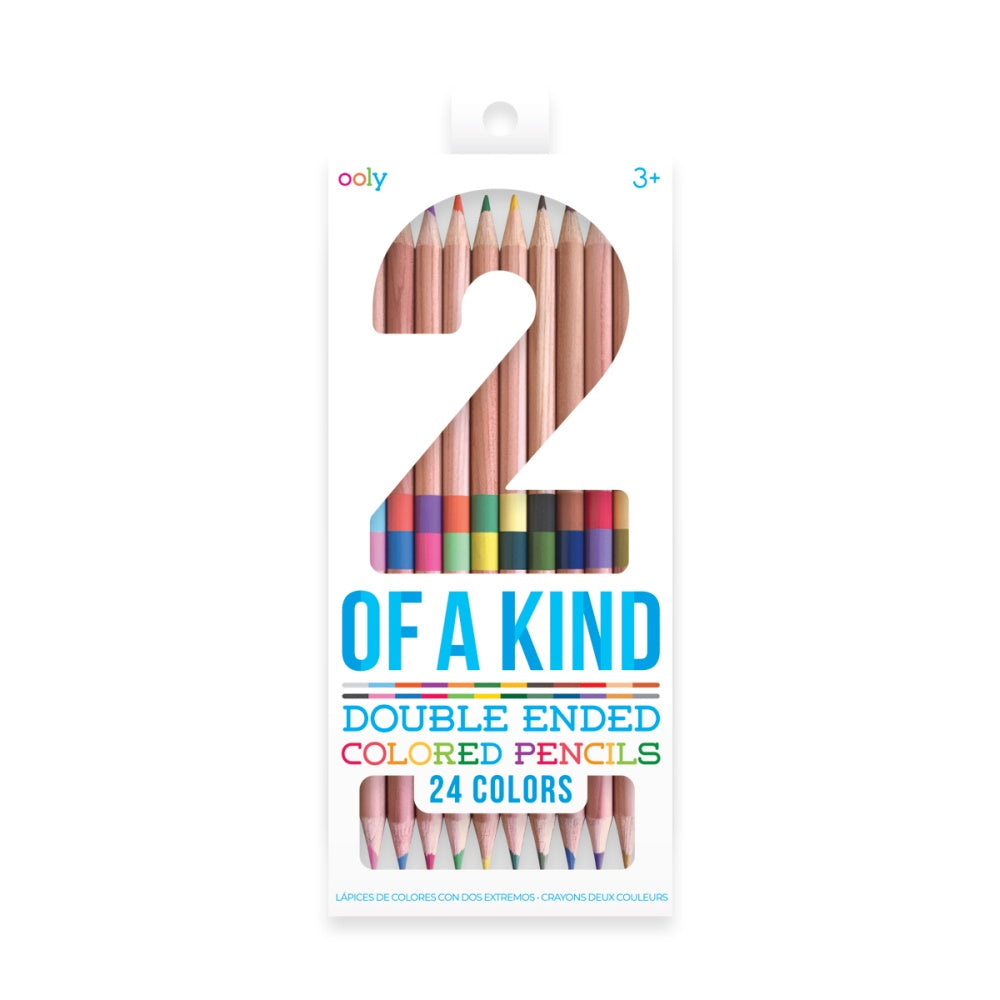 2 of a Kind Double Ended Coloured Pencils