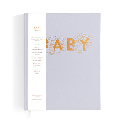 Baby Book - Gift boxed, Birth-6 Years - assorted