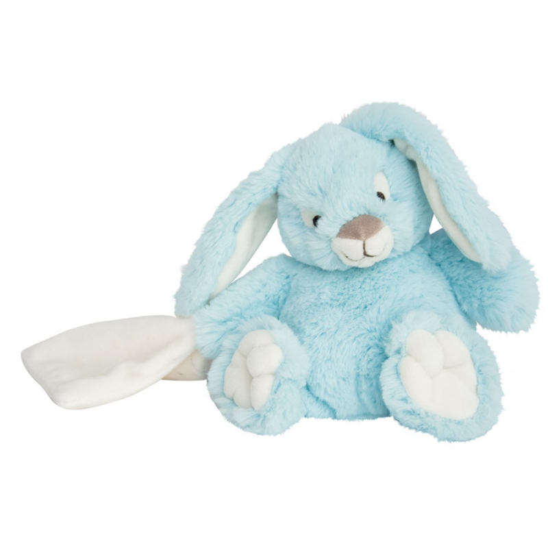 Baby Nat Bunny with Comfort Blanket - blue