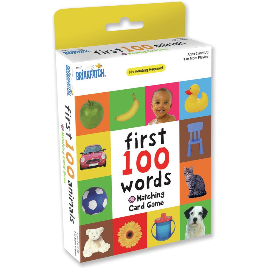 First 100 Words Matching Card Game