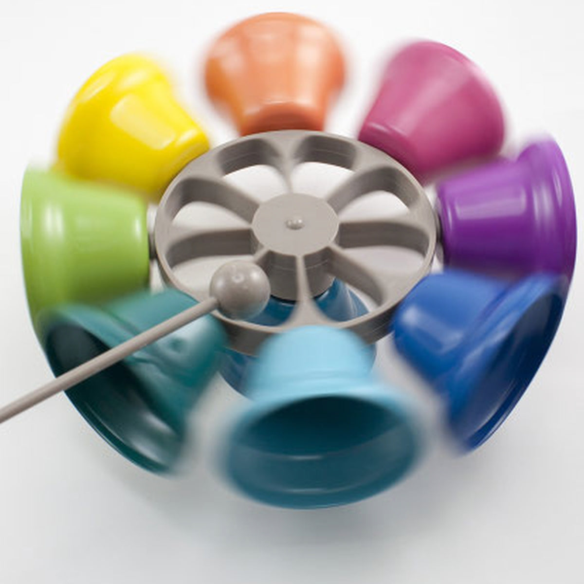 Rainbow Music Spinning Bells