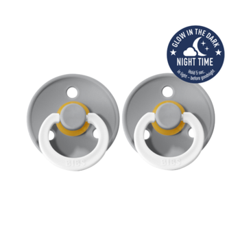 Round Pacifier Dummies Size 1 (0-6 Months) - 2pk
