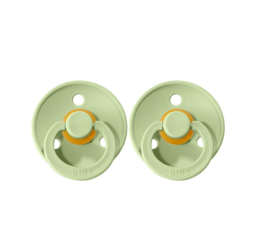 Round Pacifier Dummies Size 1 (0-6 Months) - 2pk