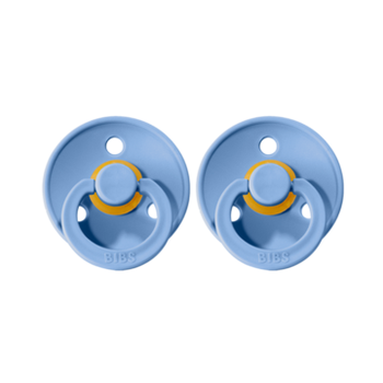 Round Pacifier Dummies Size 1 (0-6 Months) - 2pk