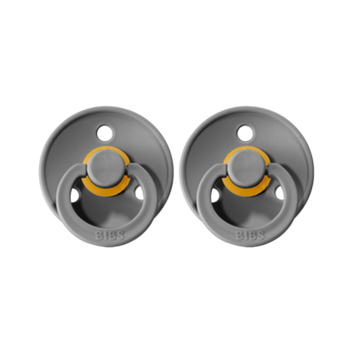 Round Pacifier Dummies Size 1 (0-6 Months) - 2pk