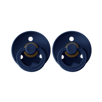 Round Pacifier Dummies Size 1 (0-6 Months) - 2pk