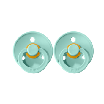 Round Pacifier Dummies Size 1 (0-6 Months) - 2pk