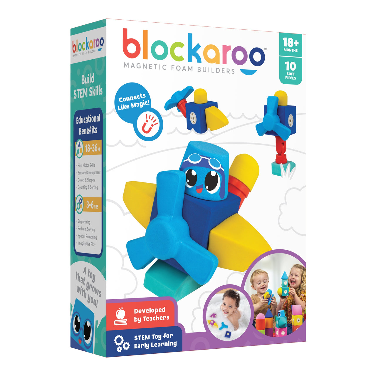 Blockaroo Plane 10pc