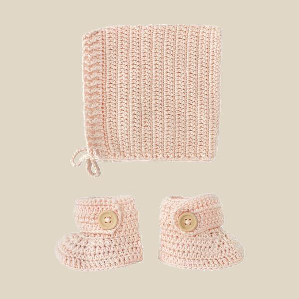 Bonnet and Bootie Set