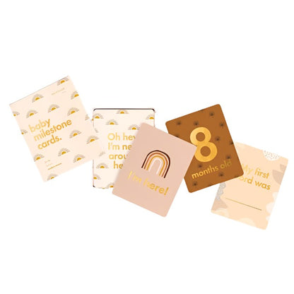 Baby Milestone Cards - assorted