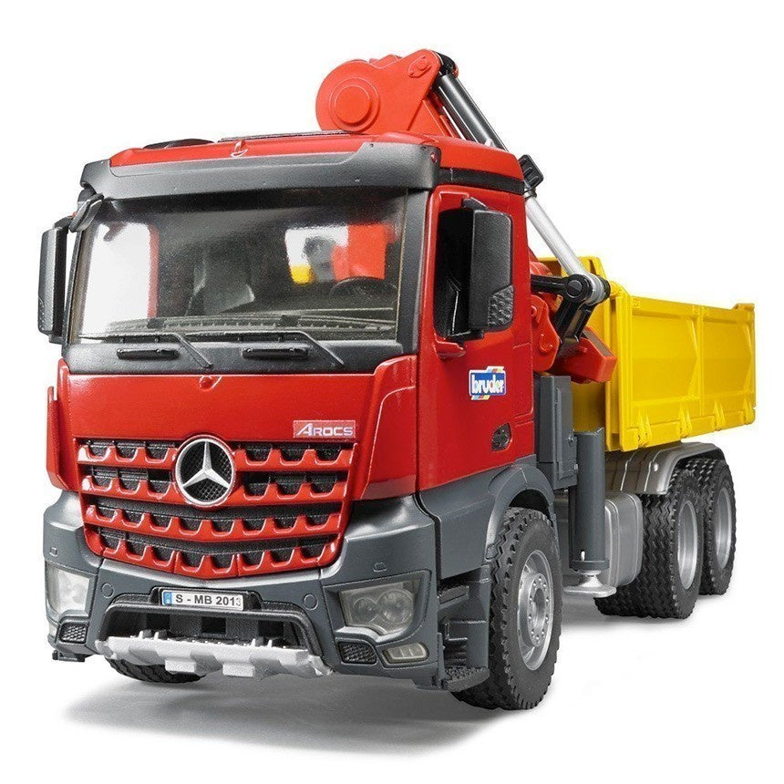 Arocs Construction Truck with Crane & Accessories