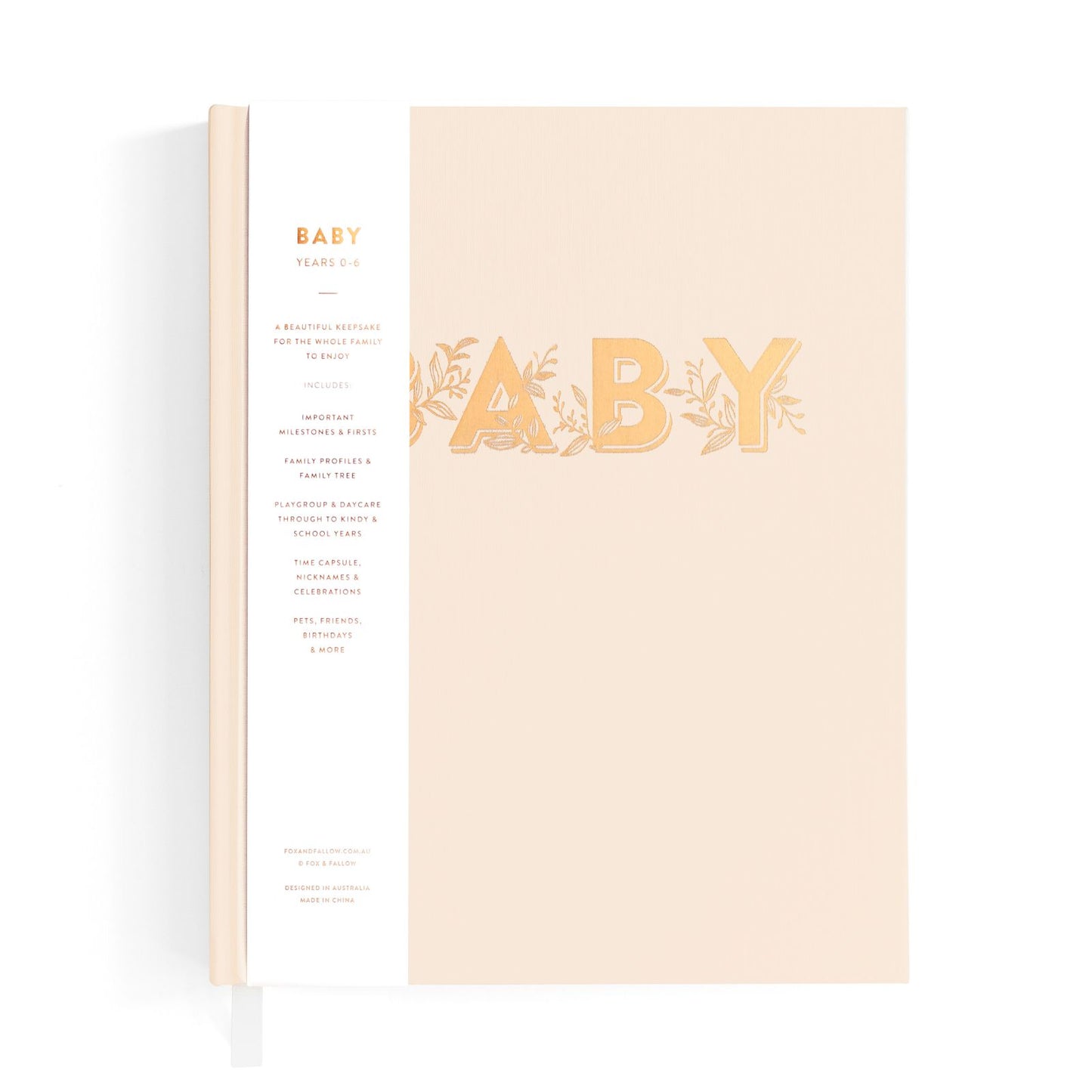 Baby Book - Gift boxed, Birth-6 Years - assorted