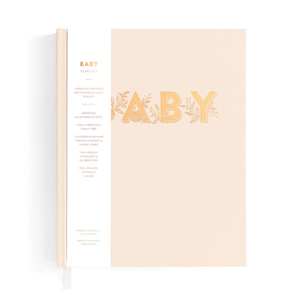 Baby Book - Gift boxed, Birth-6 Years - assorted