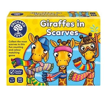 Giraffes in Scarves