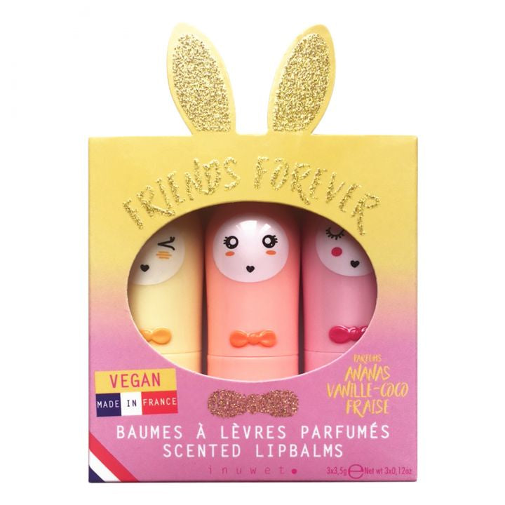 Trio Lip Balms Gift Set - assorted