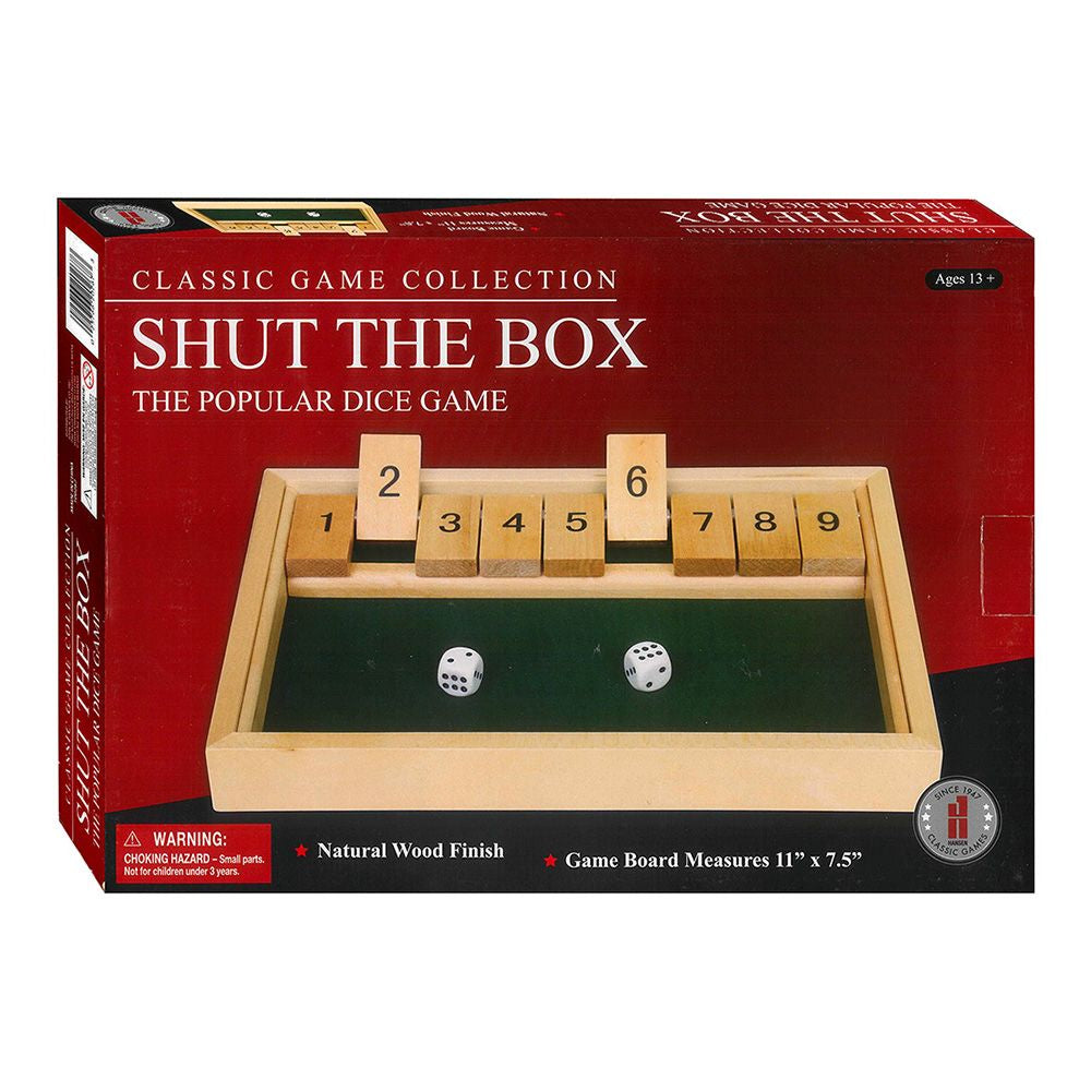 Shut The Box Dice Game