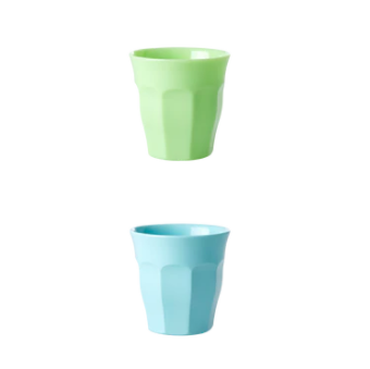 Melamine Cups Set - Yippie Yippie Yeah Colours