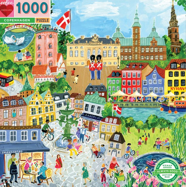 Eeboo 1000 Pc Puzzles