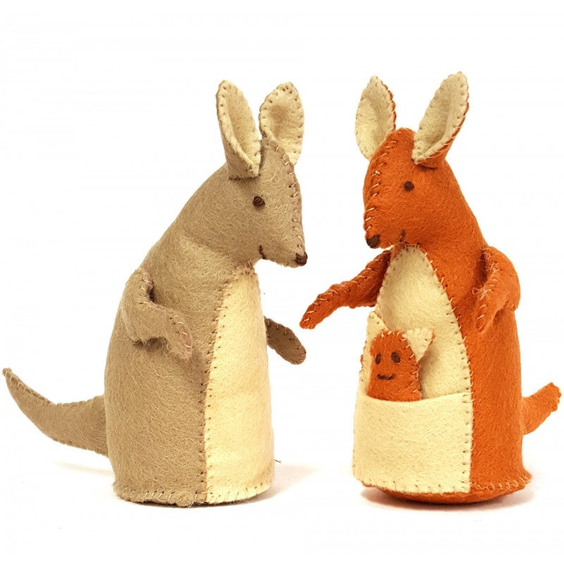Felt Sewing Kit - Kangaroo Family