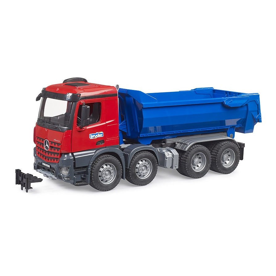 Mercedes Half Pipe Dump Truck Blue