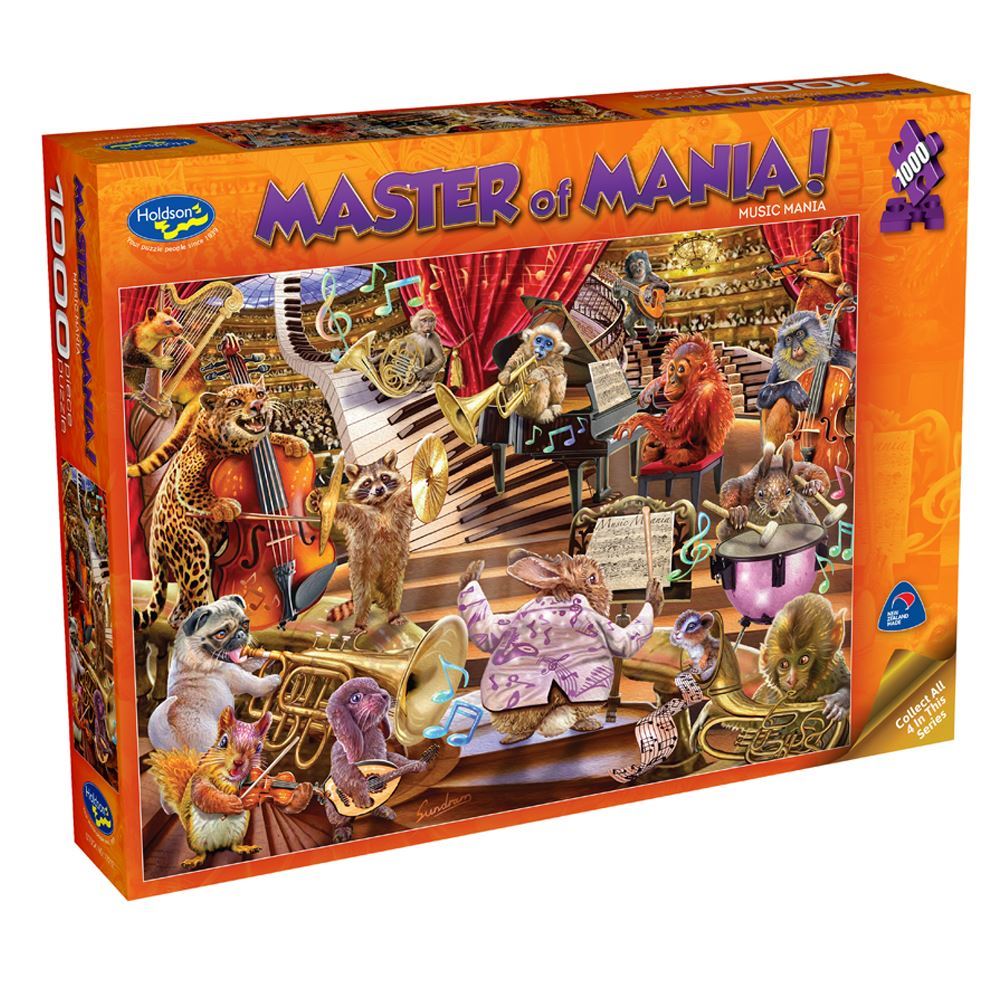 1000 pc Puzzle - Music Mania