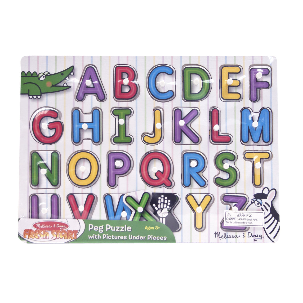 See-inside Peg Puzzle - Alphabet