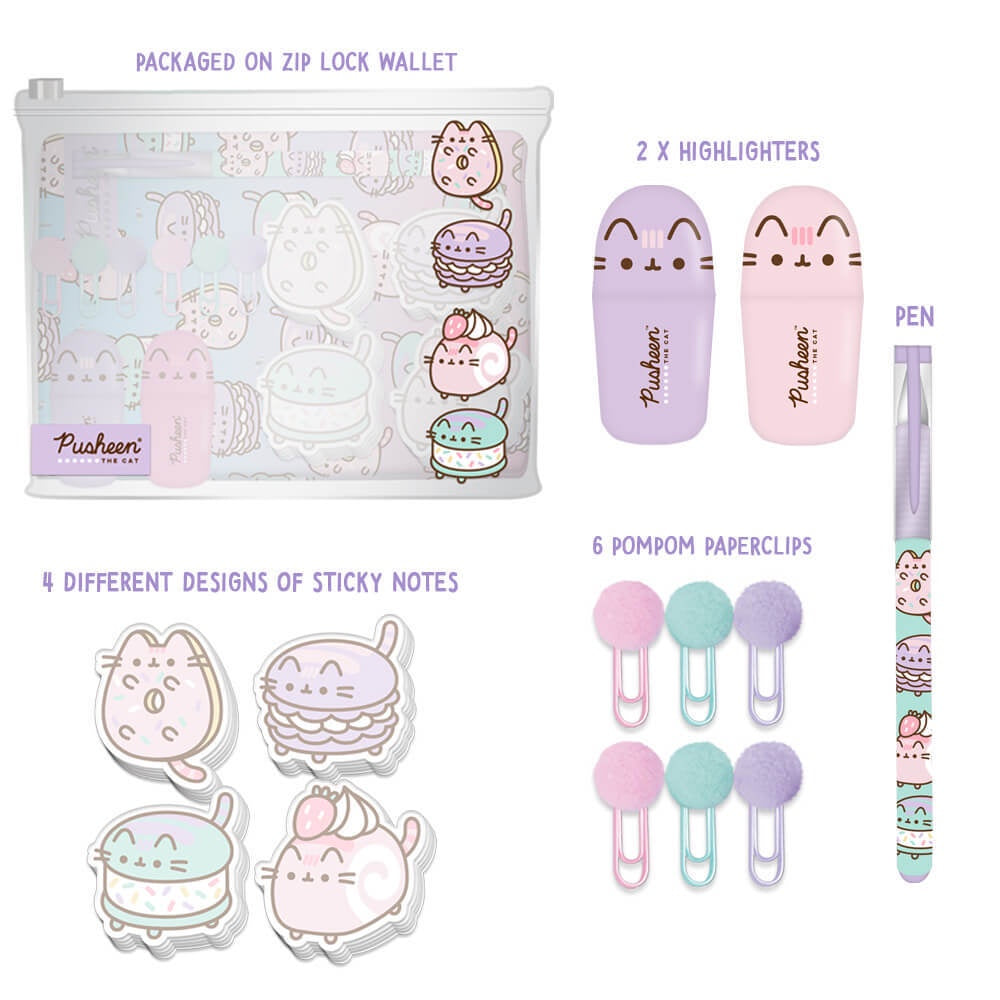 Pusheen Stationary Set - Dessert