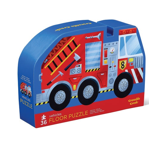 Classic Floor Puzzle 36pcs - Vehicles