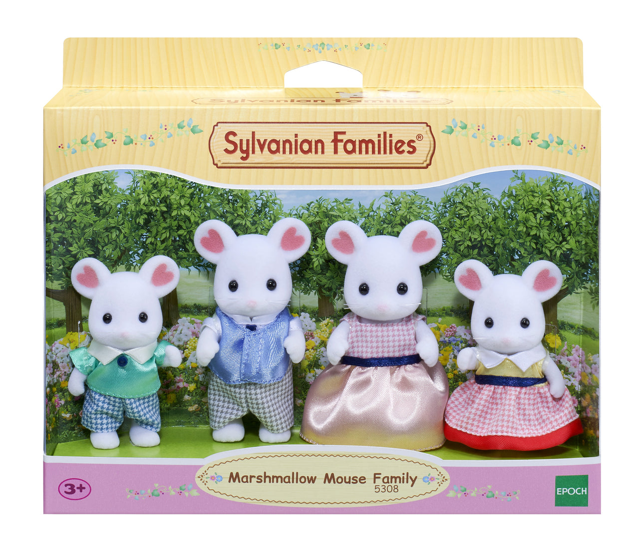 Marshmallow Mouse Family