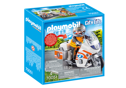 City Life -  Emergency Motorbike 70051