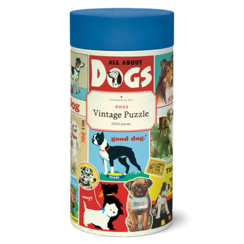 1000 pc Vintage Puzzle - Vintage Dog