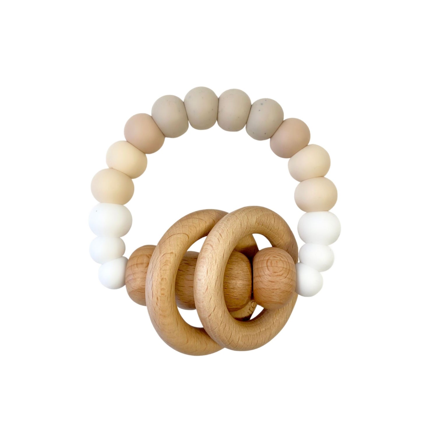 Rainbow Rattle Teething Toy